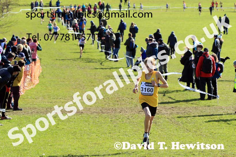 Boys Under-13s 2022 CAU Inter Counties Cross Country, Prestwold Hall, Loughborough.  Photo: David T. Hewitson/Sports for All Pics